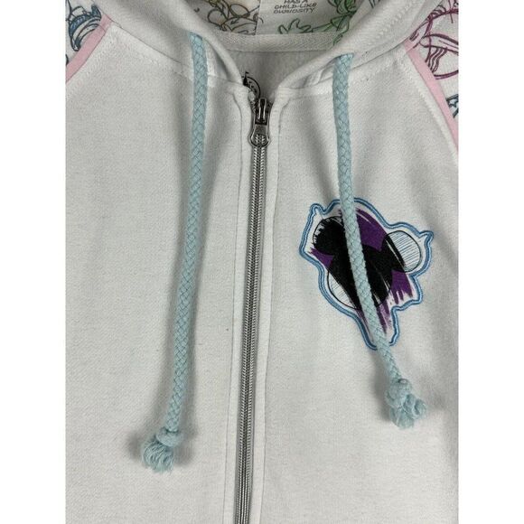 Disney Store Ink and Paint Hooded Hoodie Sweatshirt Jacket Multi Womens‎ Medium - Picture 3 of 9